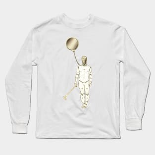 Original Collage Art Long Sleeve T-Shirt